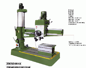 Radial Drilling Machine ZQ3050X16 
